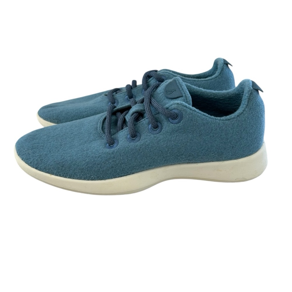 ALLBIRDS Blue Merino Wool Runner Sneakers 8 Unisex